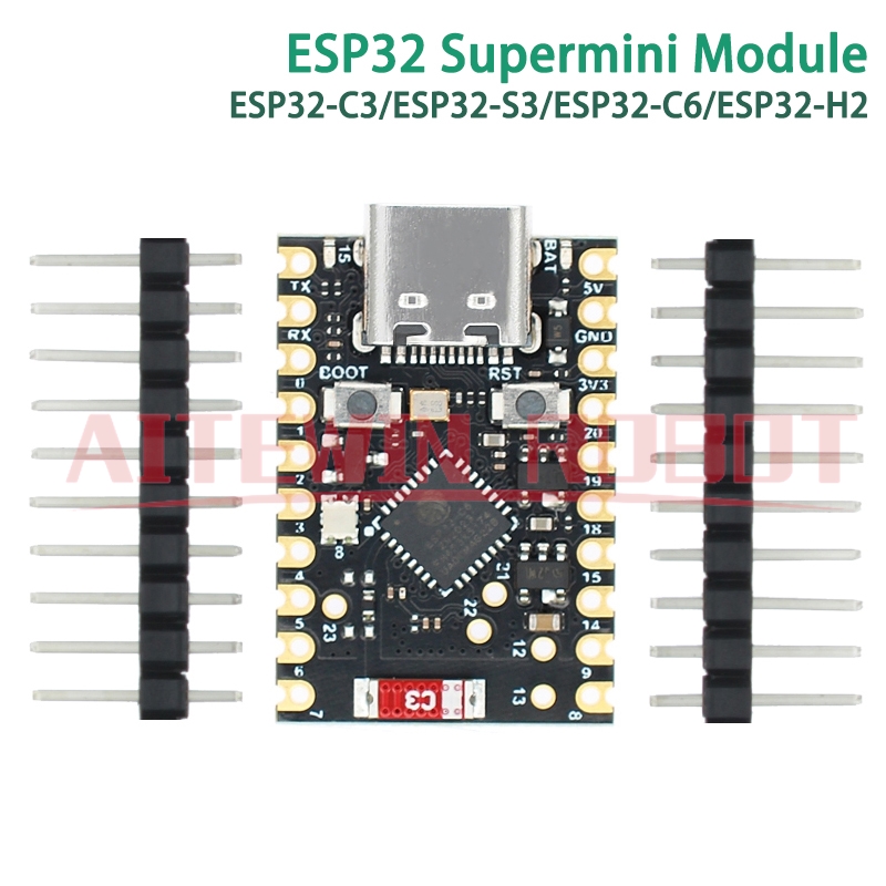 Esp32 H2 - Aitewin robô esp32 supermini placa de