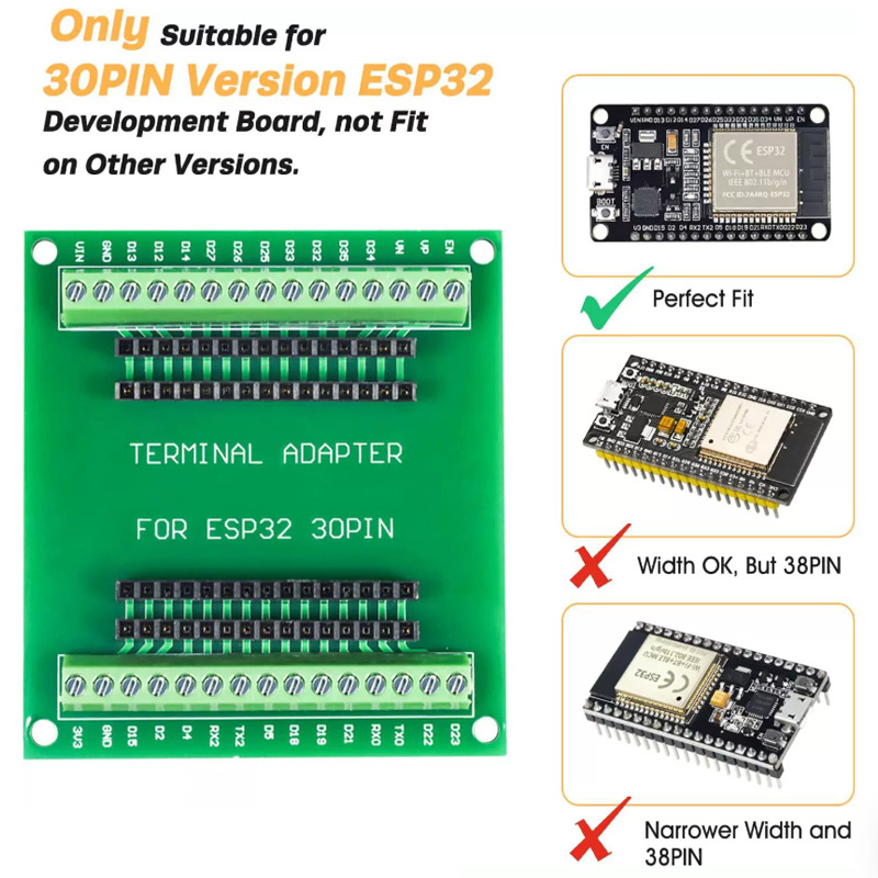 Esp32 Wifi Bluetooth Module - Placa de desenvolvimento ESP32 NodeMCU-32S ESP32-32D