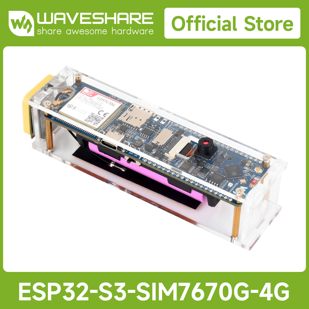 Esp32 Wifi Bluetooth Module - Placa de desenvolvimento Waveshare ESP32-S3 SIM7670G