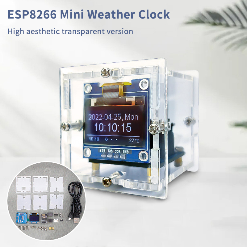 Kit de Relógio Meteorológico M - Esp8266 avaliação e preço