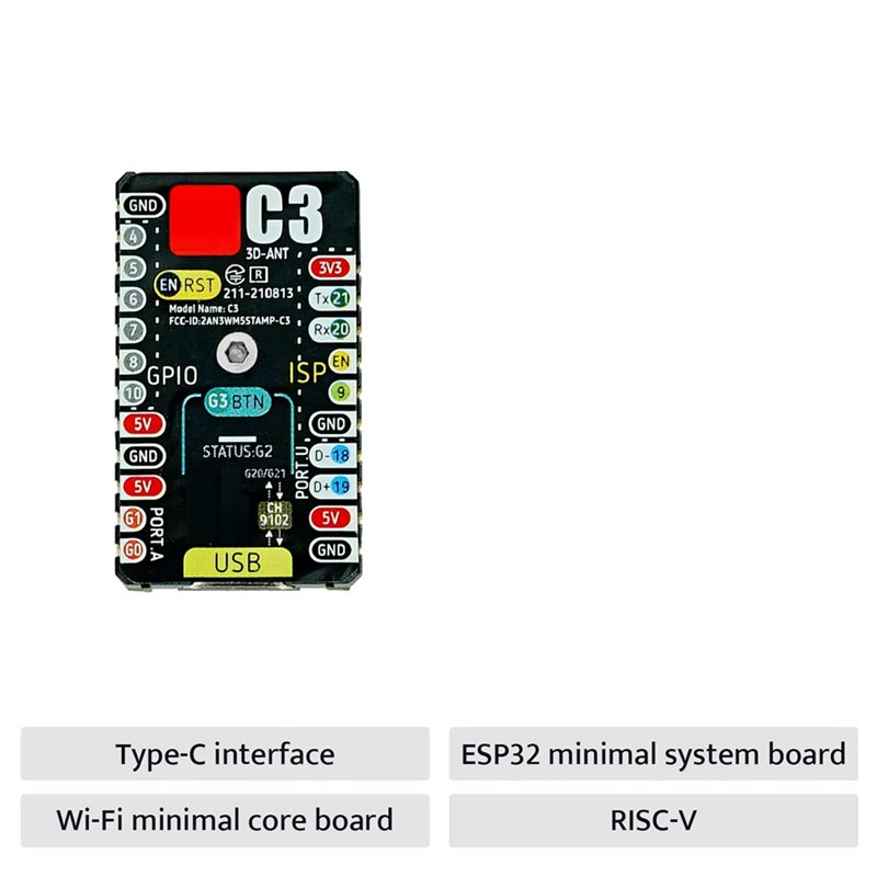 Placa de Desenvolvimento AS95- - Esp32 Wifi Bluetooth Module avaliação e preço