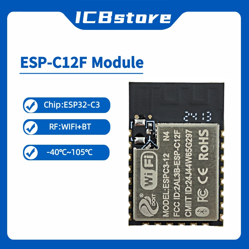 Módulo da Série ESP32-C3 ESP-C - Esp32 C3 avaliação e preço