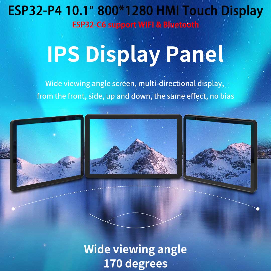 ESP32-P4 10.1 polegada 800*128 - Esp32 P4 avaliação e preço