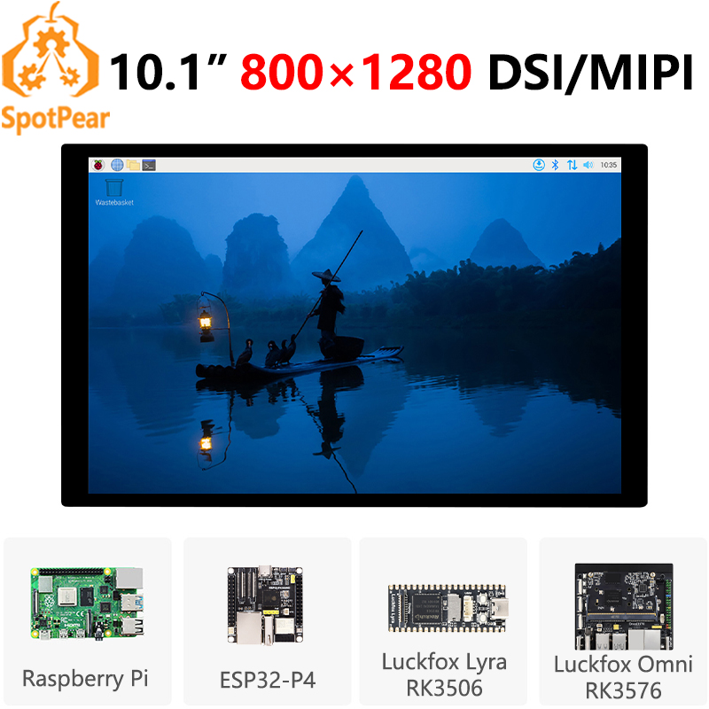 Raspberry Pi 10.1 polegadas LC - Esp32 P4 avaliação e preço