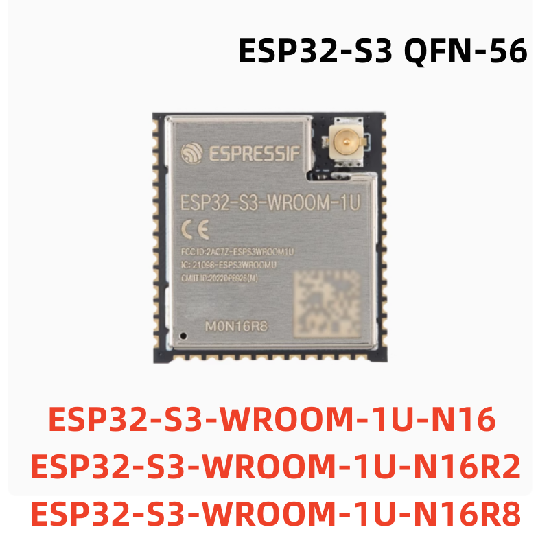 ESP32-S3 ESP32-S3-WROOM-1U n16 - Esp32 H2 avaliação e preço