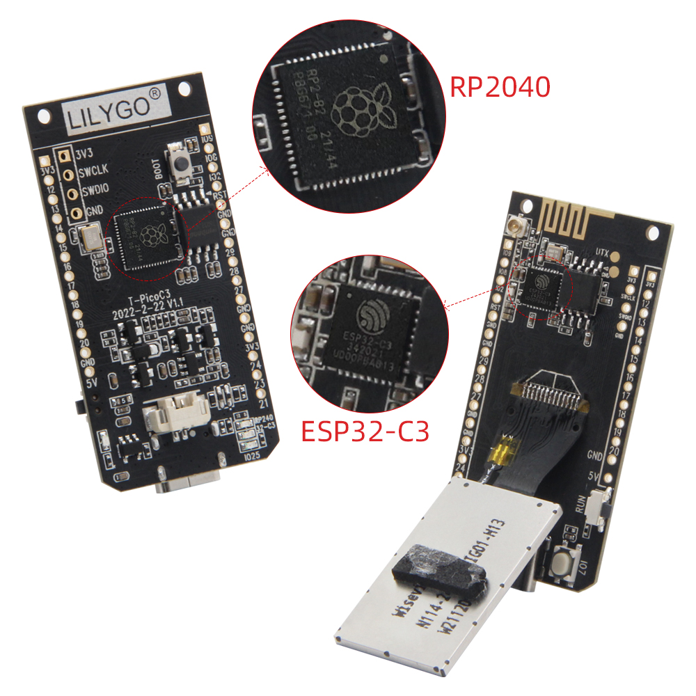 LILYGO® T-PicoC3 PicoPro Módul - Esp32 C6 avaliação e preço