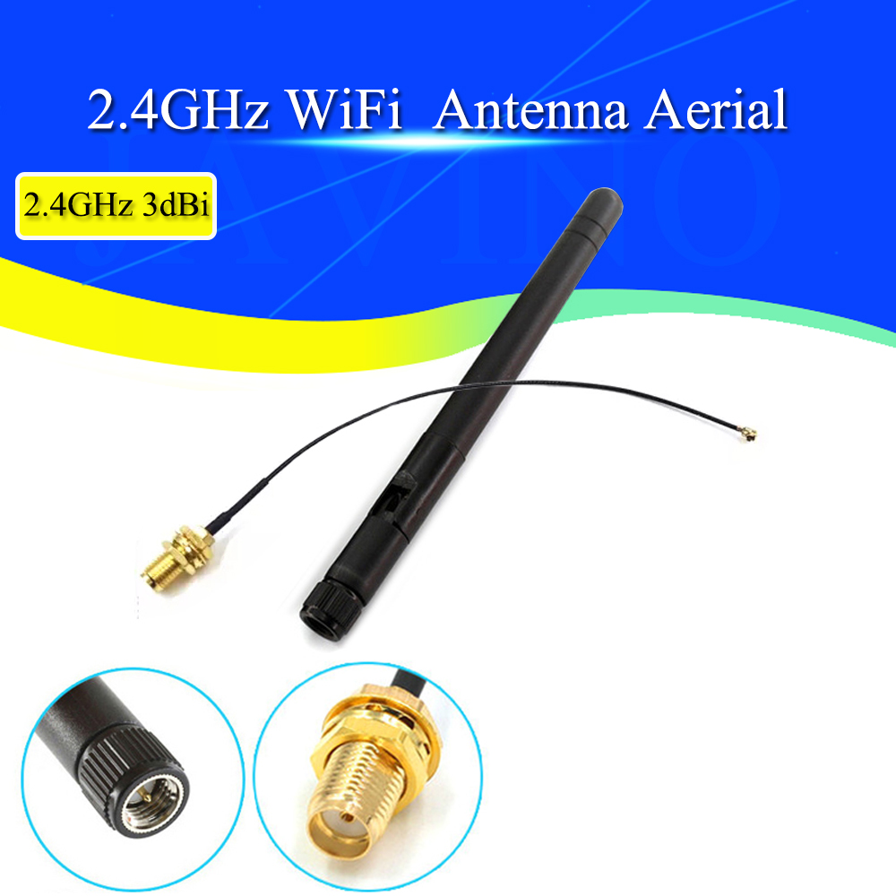 Antena WiFi 2.4G 3dBi com cone - Esp8266 avaliação e preço
