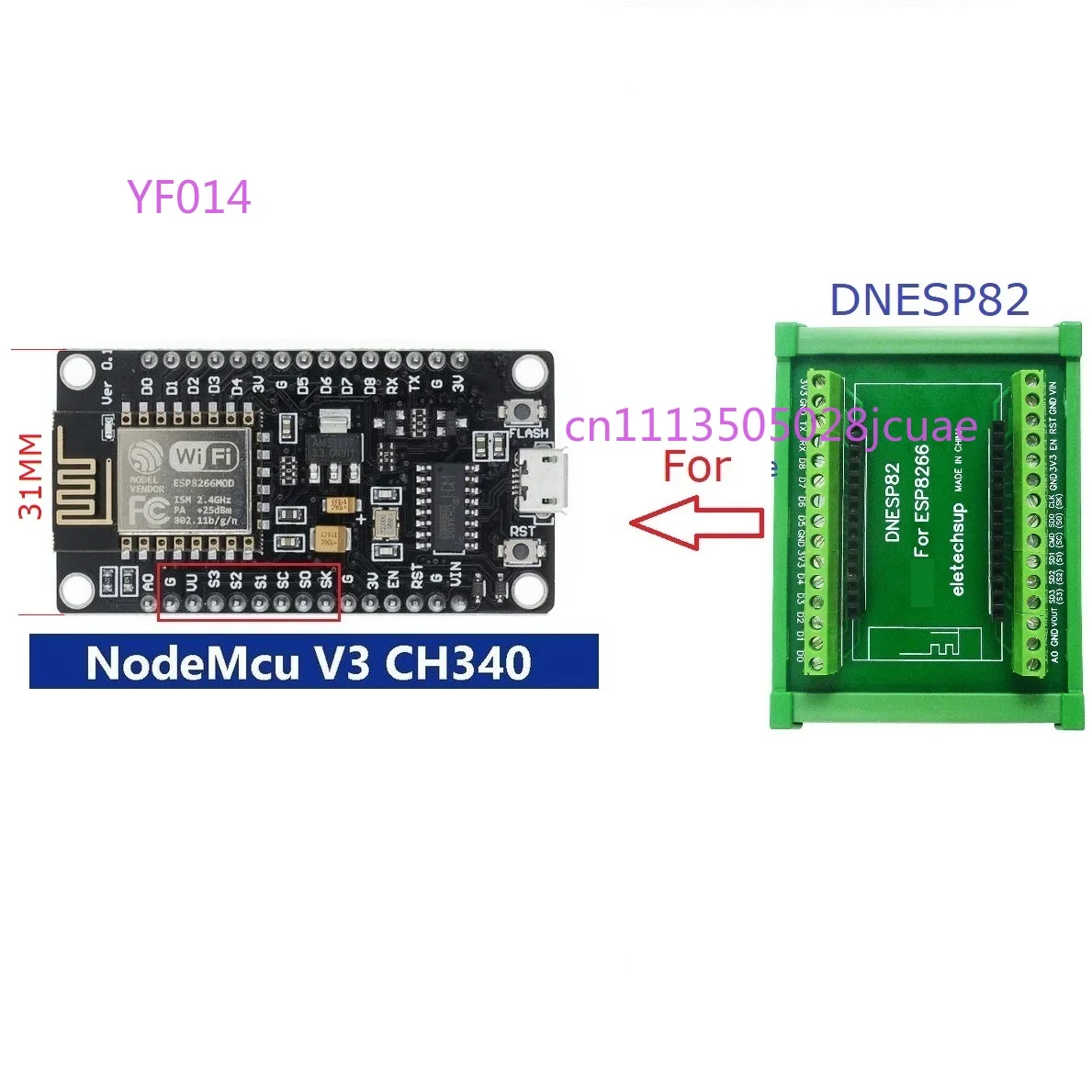 Módulo WiFi ESP8266 NodeMcu Co - Esp8266 Nodemcu avaliação e preço