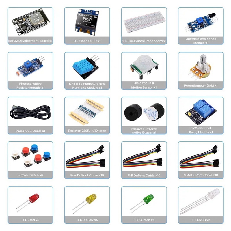 Novo Kit ESP32 para Placa de D - Esp32 avaliação e preço